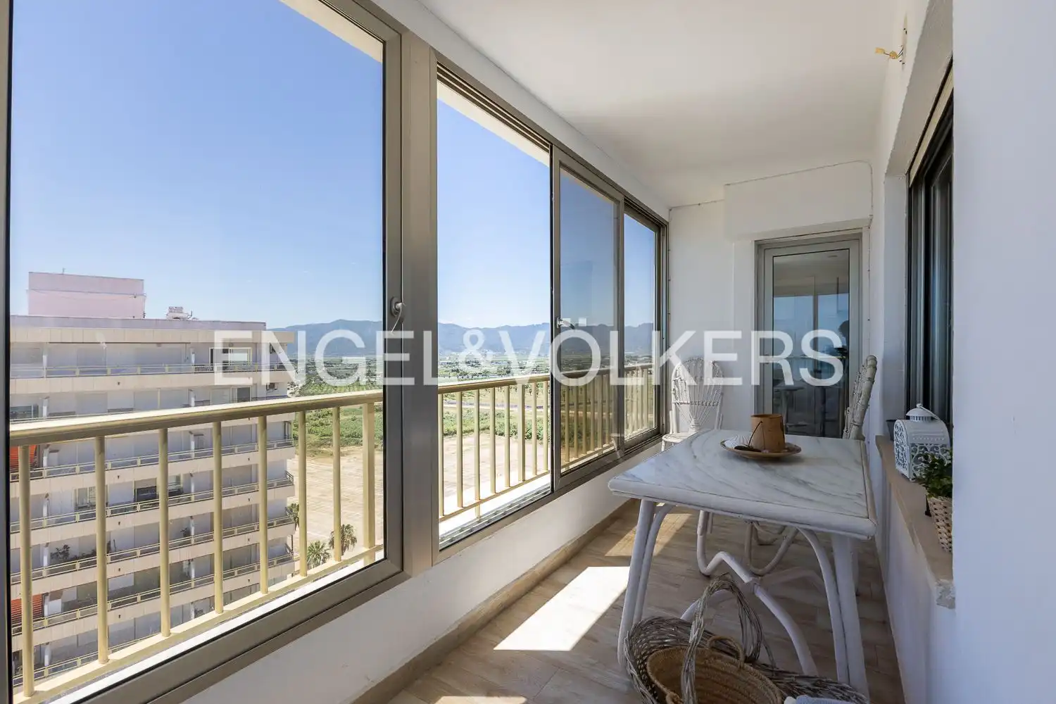 Balcony of Flat for rent in Cullera  with Heating, Terrace and Swimming Pool