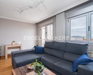 Living room of Apartment for sale in Gijón   with Air Conditioner, Heating and Parquet flooring