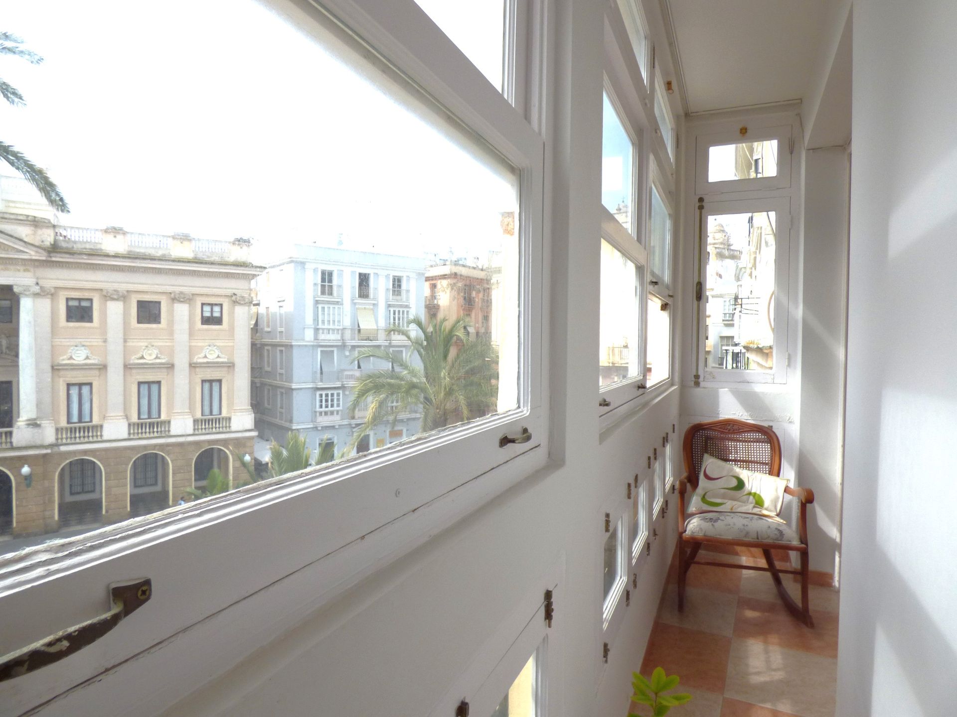 Balcony of Flat for sale in  Cádiz Capital  with Terrace