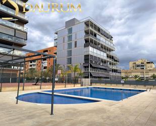 Swimming pool of Flat for sale in Elche / Elx  with Air Conditioner, Heating and Parquet flooring