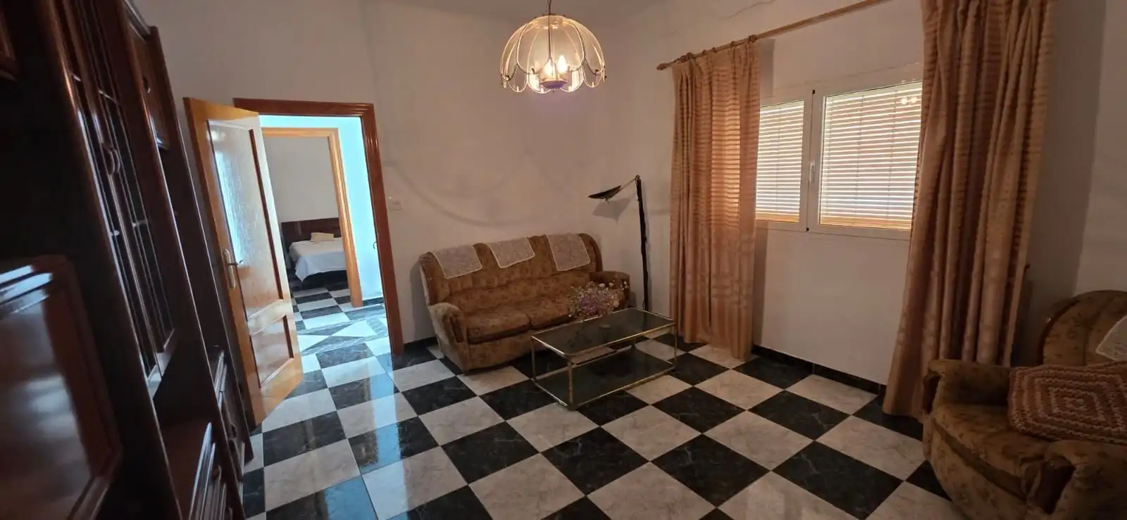Wohnzimmer von Country house zum Verkauf in Vera mit Terrasse