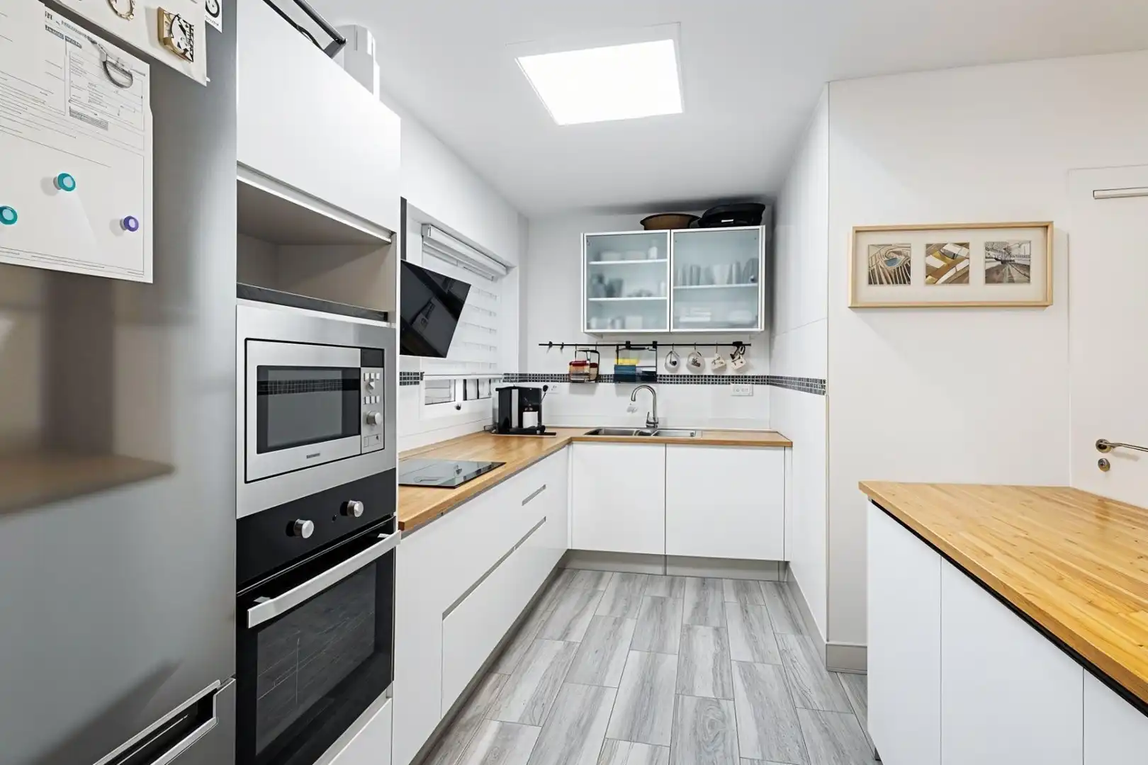 Kitchen of Flat for sale in  Palma de Mallorca  with Air Conditioner, Parquet flooring and Oven