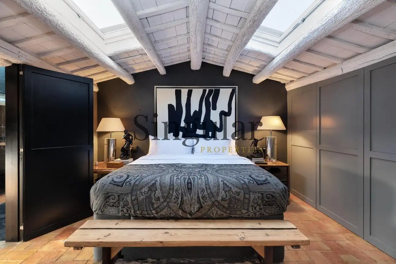 Bedroom of Country homes for sale in Corçà  with Air Conditioner, Heating and Private garden
