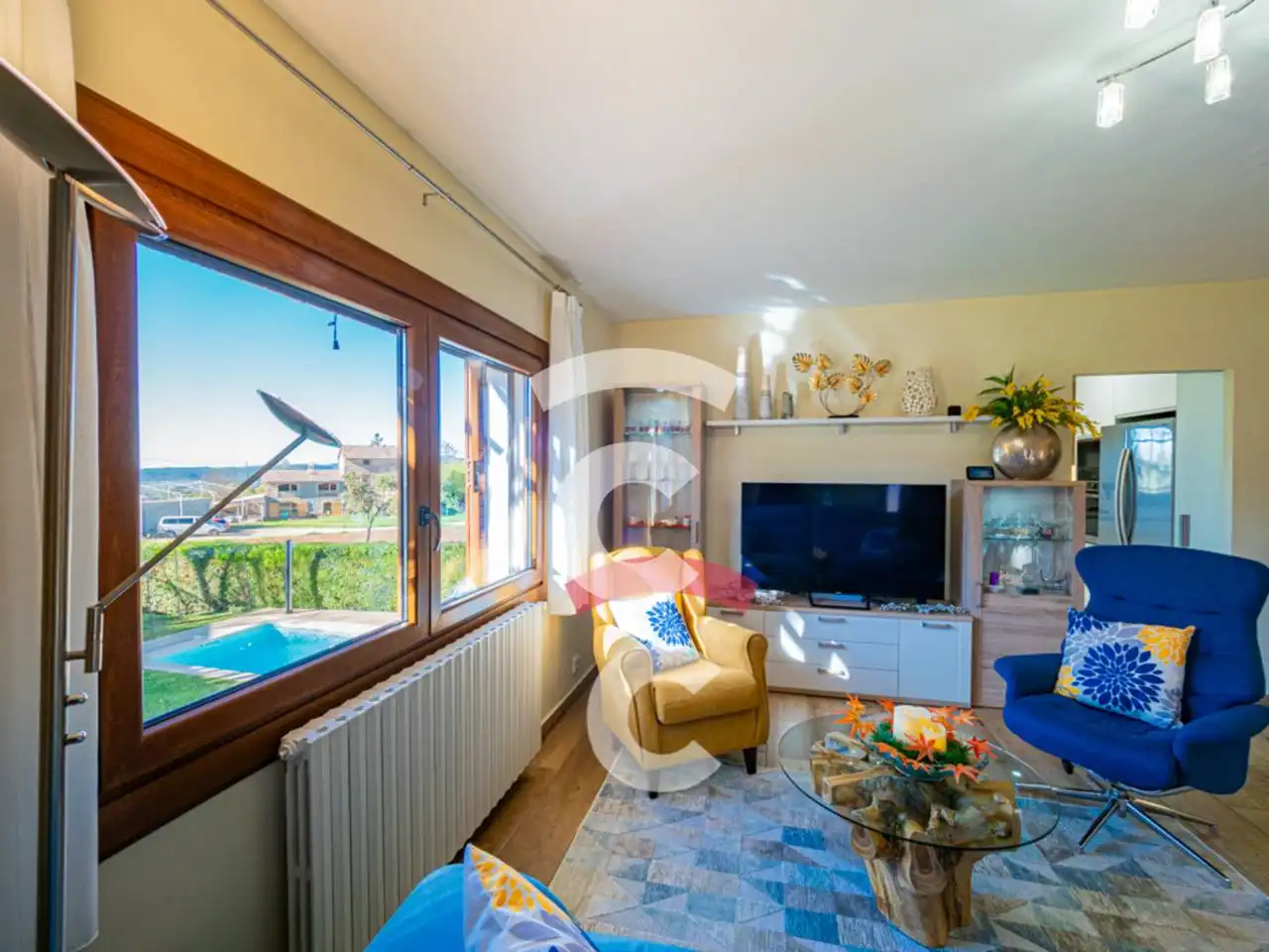 Living room of Houses for sale in Perafita  with Air Conditioner, Heating and Private garden