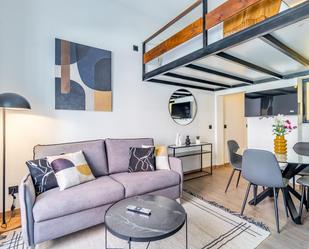 Living room of Apartment for sale in  Madrid Capital  with Air Conditioner, Heating and Terrace