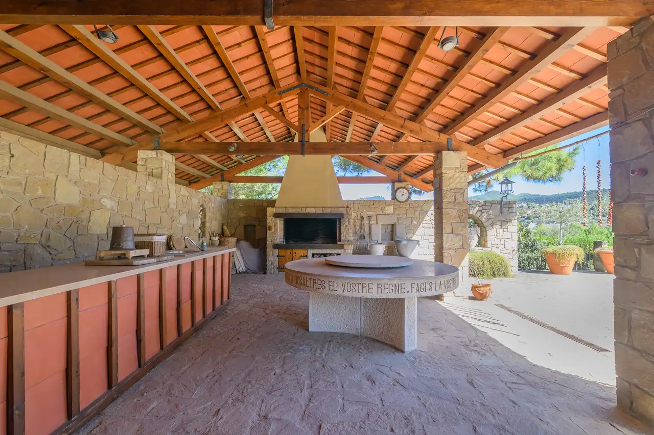 Garden of Houses for sale in Sant Vicenç de Castellet  with Heating, Private garden and Terrace