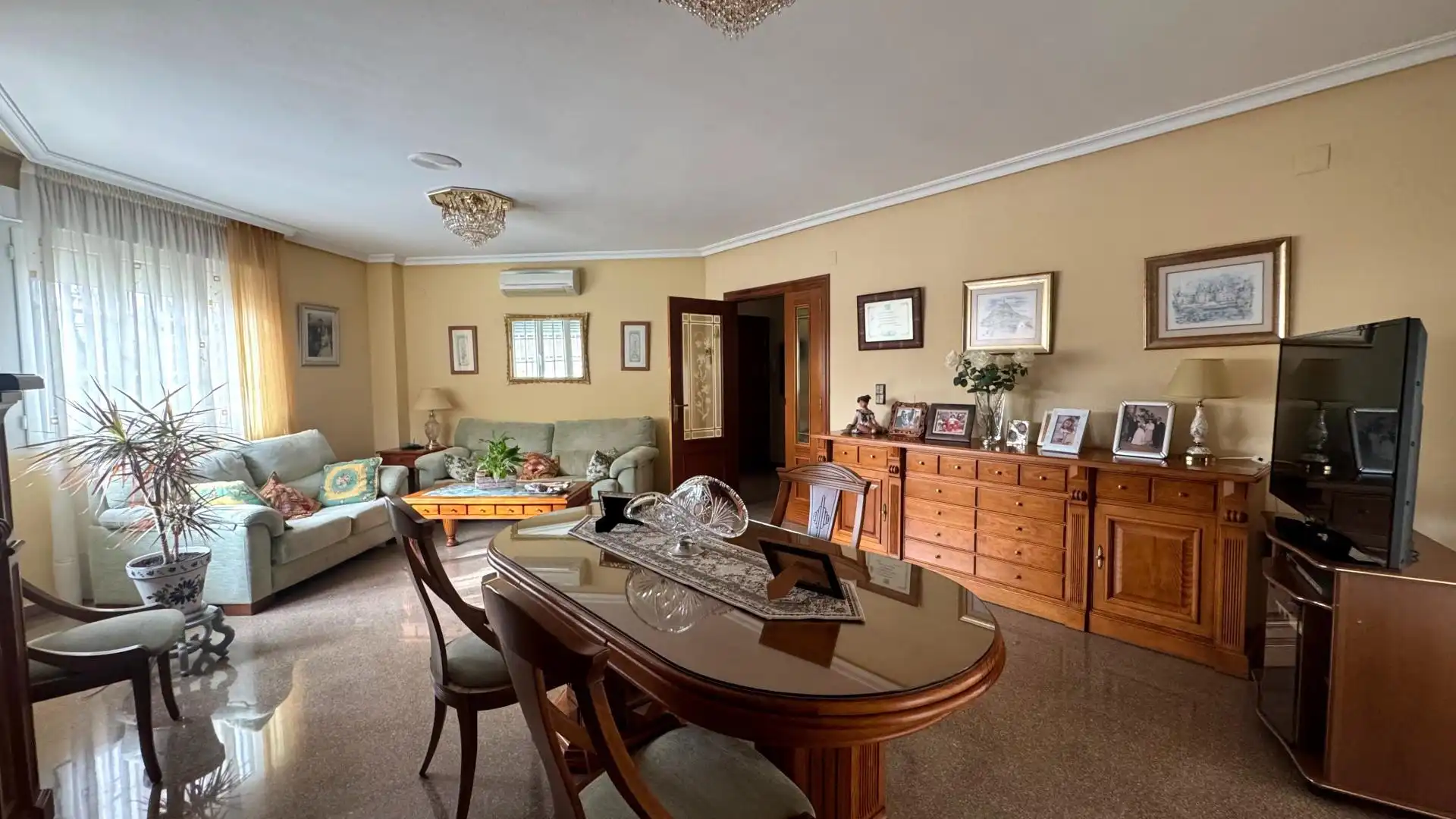 Comedor de Casa adosada en venta en Sax con Aire acondicionado, Calefacción y Terraza