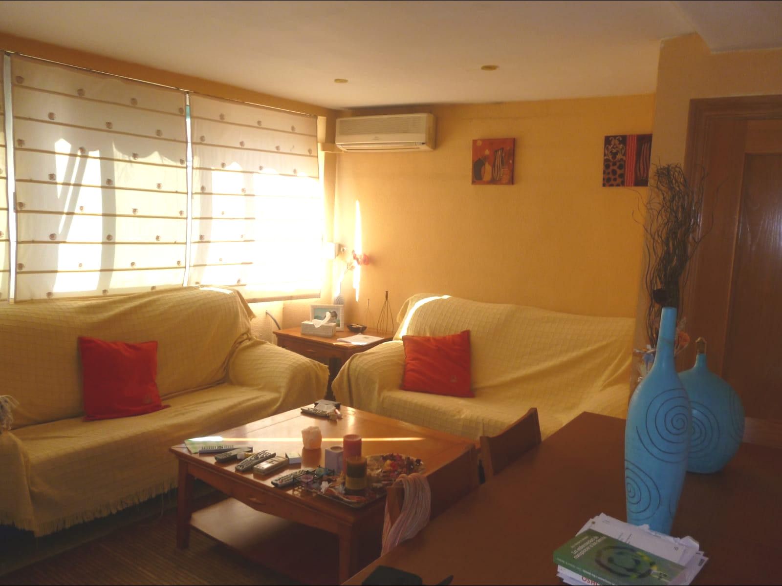 Sala d'estar de Àtic en venda en Alicante / Alacant amb Aire condicionat, Terrassa i Balcó