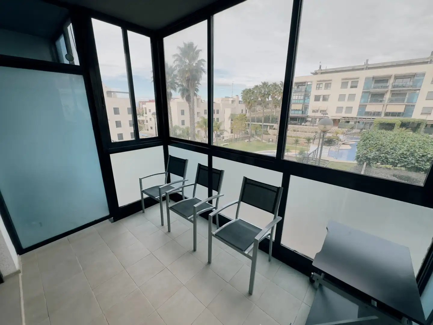 Terraza de Apartamento en venta en Santa Pola con Aire acondicionado, Calefacción y Parquet