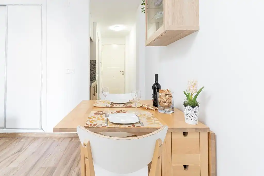 Comedor de Estudio en venta en Benalmádena con Aire acondicionado, Amueblado y Piscina comunitaria