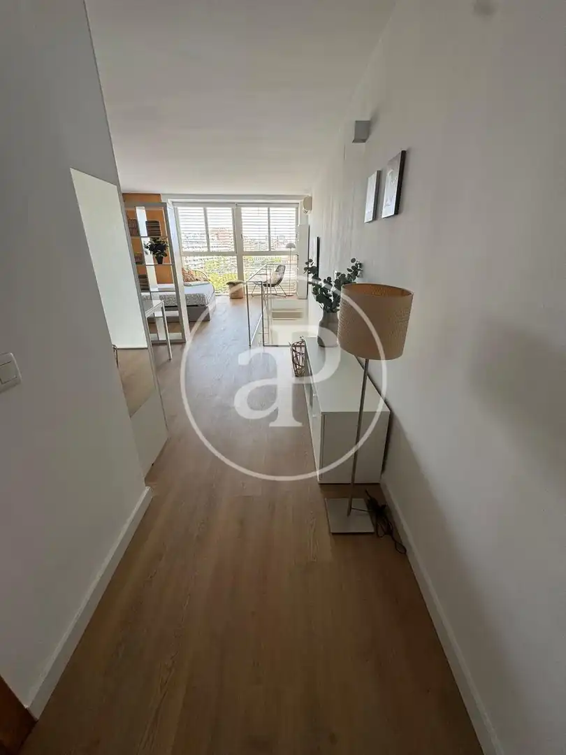 Living room of Duplexes for rent in Valencia  with Air Conditioner, Heating and Furnished