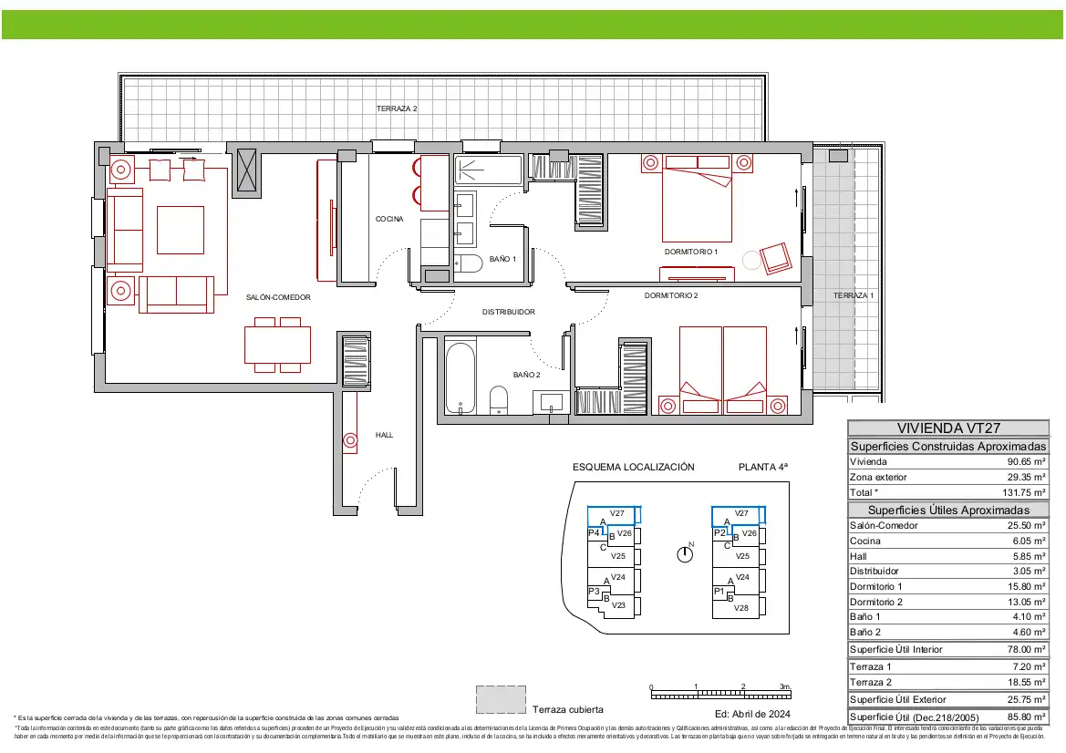 New build Flat with pool for sale in Calle Bartolomé Florido Luque 2, imagen 3