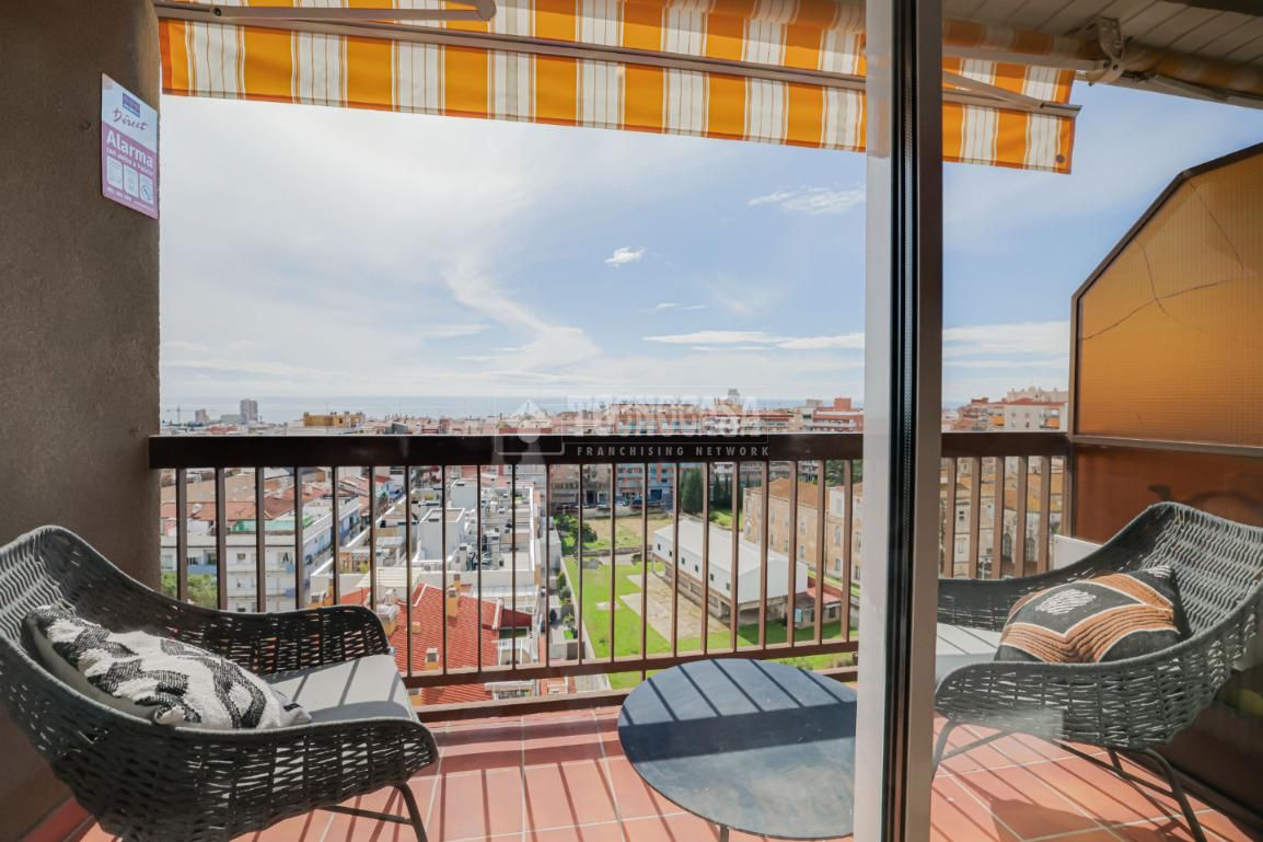 Terrasse von Wohnung zum Verkauf in Mataró mit Klimaanlage, Heizung und Parkett