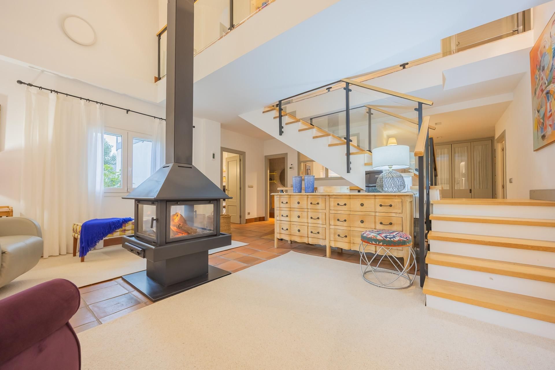 Sala de estar de Casa o chalet en venta en Mungia con Jardín privado, Terraza y Trastero