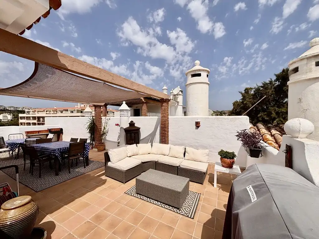 Terrace of Attic for sale in Mijas  with Terrace, Storage room and Furnished