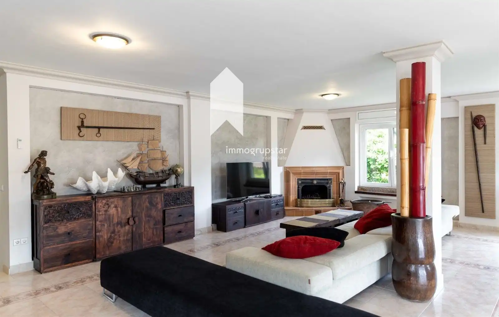 Living room of Houses for sale in Calonge i Sant Antoni  with Heating, Terrace and Swimming Pool