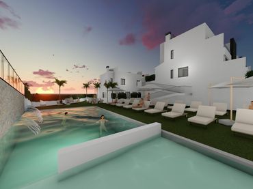 Reihenhaus mit Pool zum Verkauf in Cox