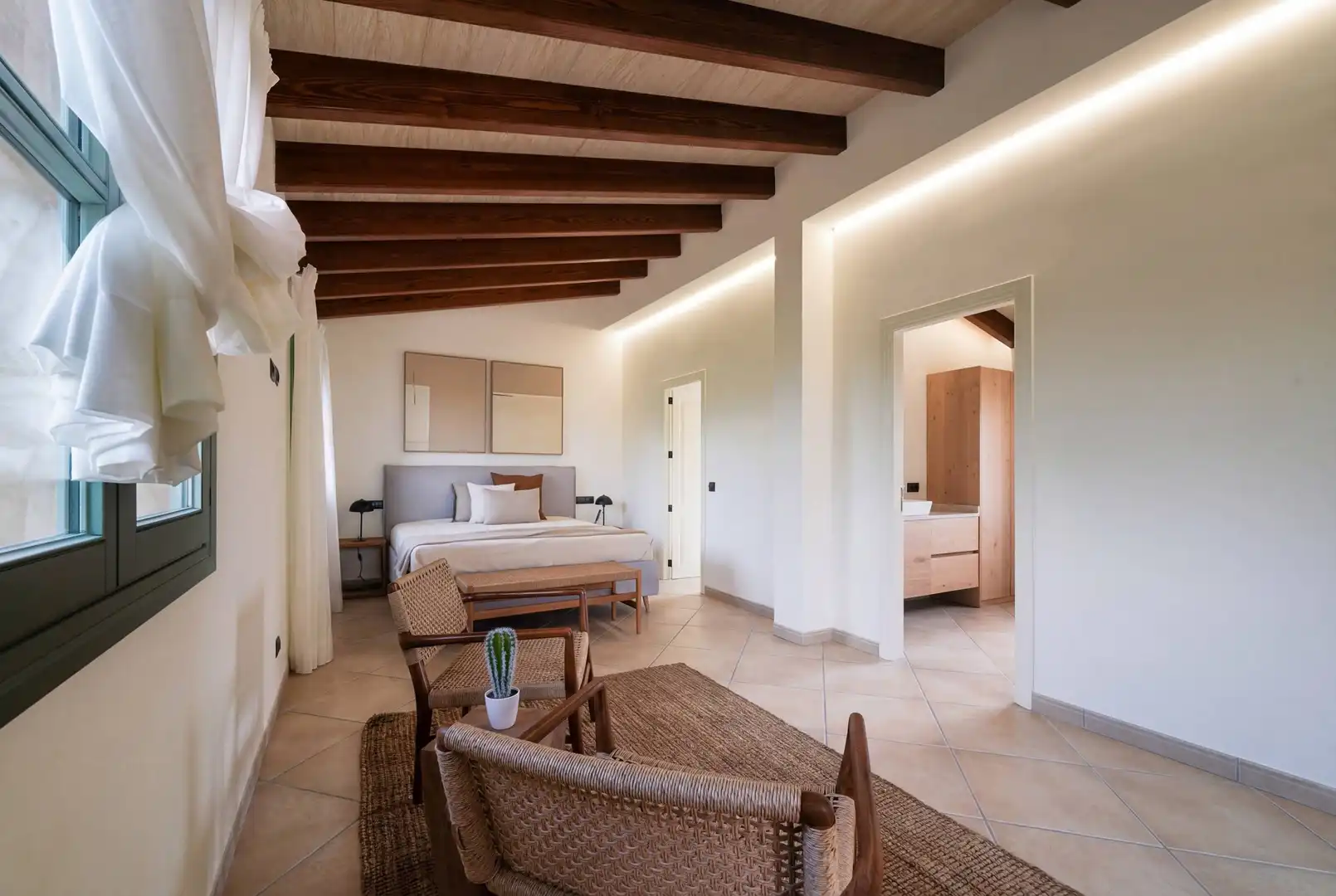 Bedroom of Houses for sale in Sineu  with Air Conditioner, Heating and Private garden