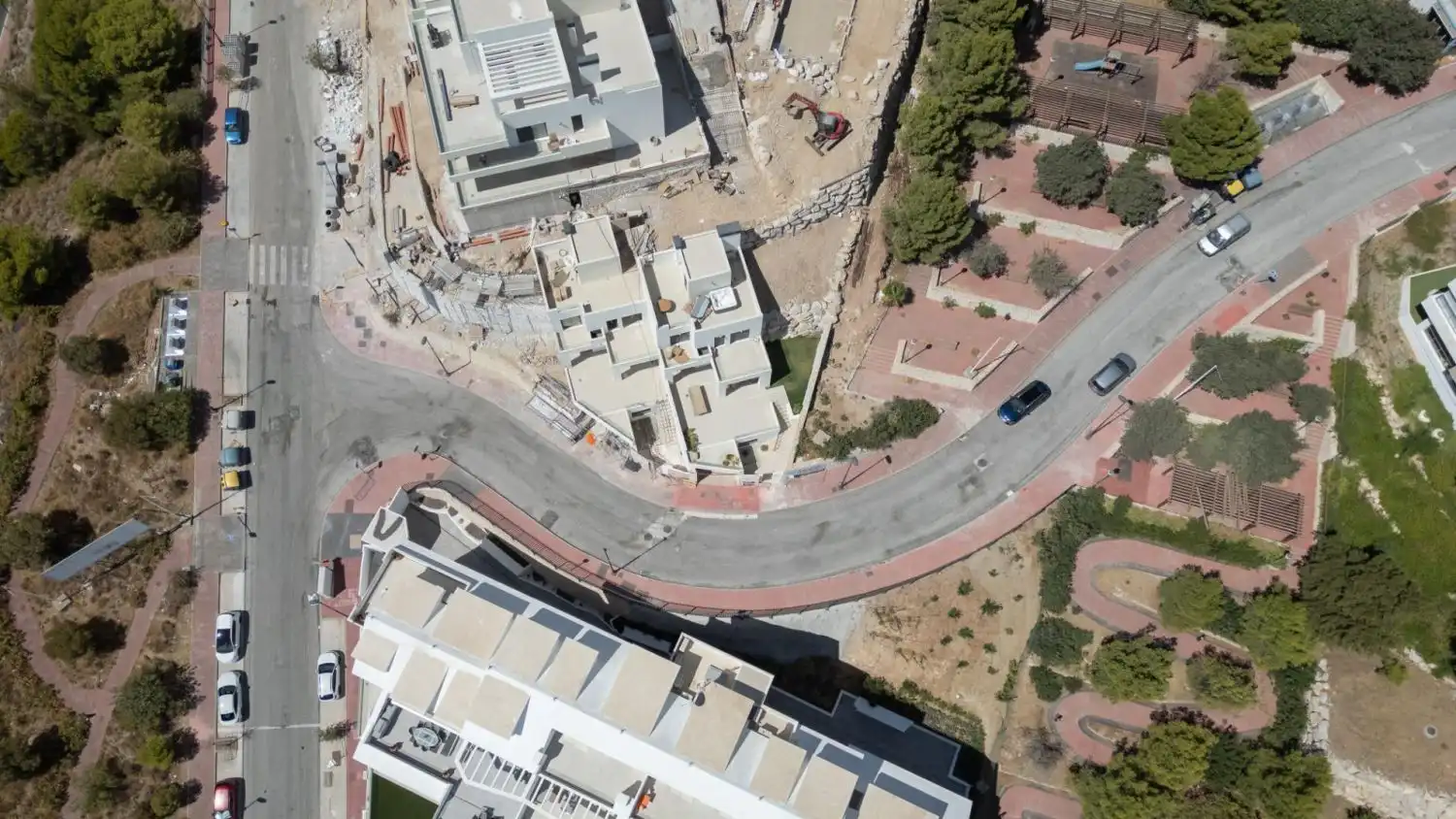 Vista exterior de Casa adosada en venda en Benalmádena