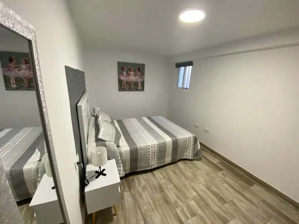 Bedroom of Apartments for rent in El Puerto de Santa María  with Air Conditioner, Furnished and Pets allowed