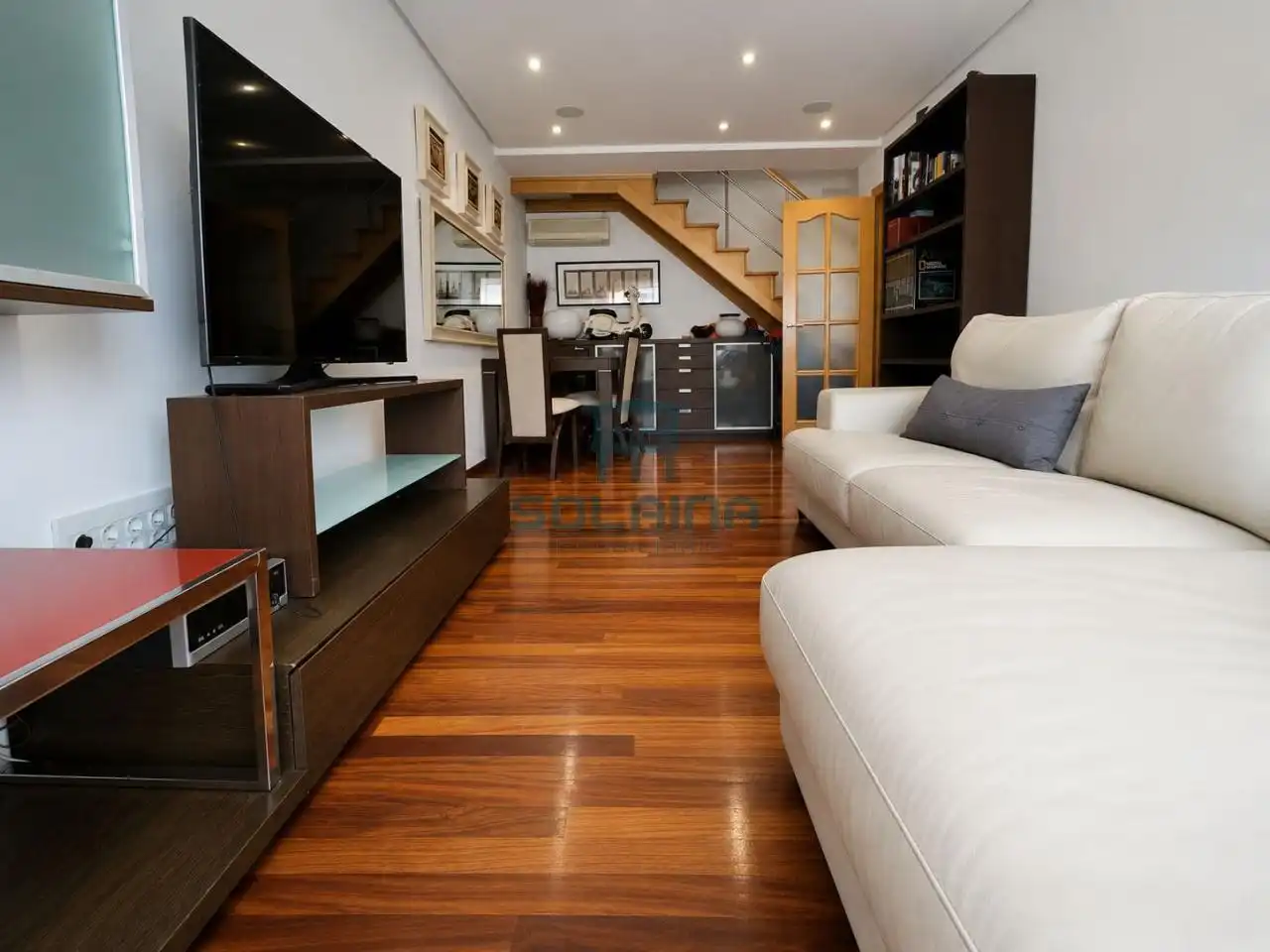 Living room of Duplexes for sale in Ourense Capital   with Air Conditioner and Heating