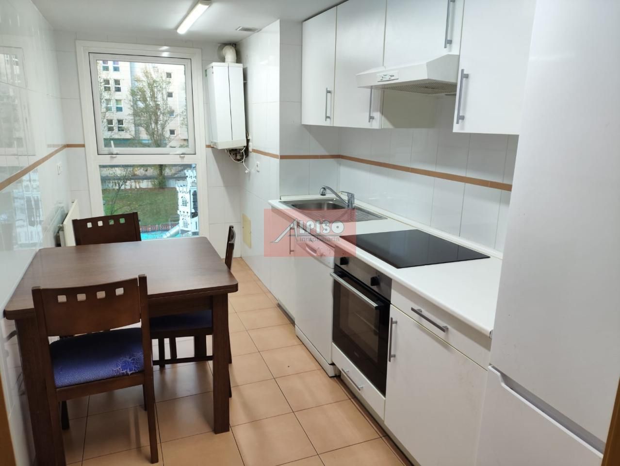 Kitchen of Flat for sale in Ourense Capital   with Heating and Furnished