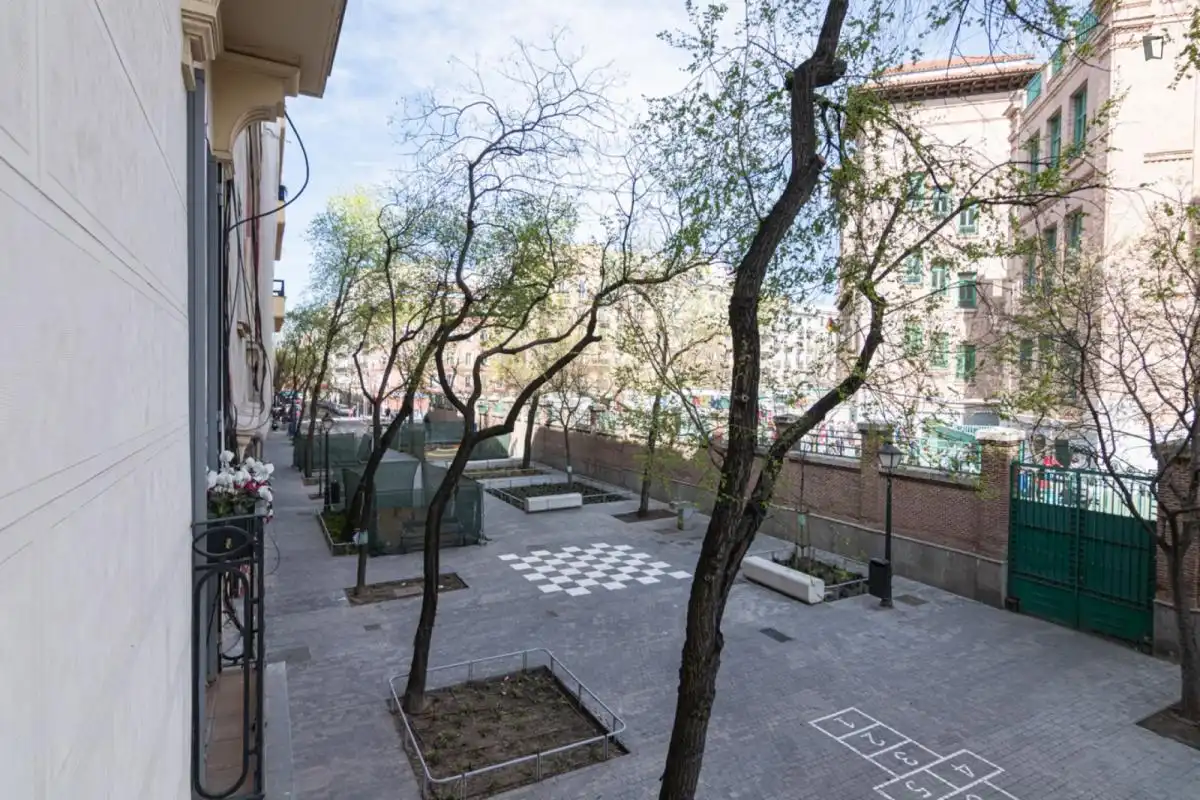 Terrasse von Wohnungen zur Miete in Madrid mit Klimaanlage, Heizung und Möbliert