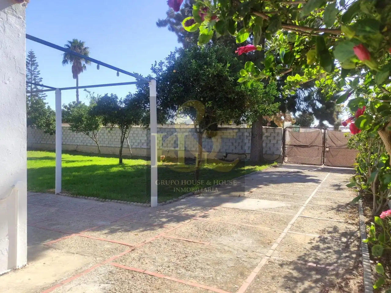 Jardín de Finca rústica en venta en Chipiona con Jardín privado y Piscina