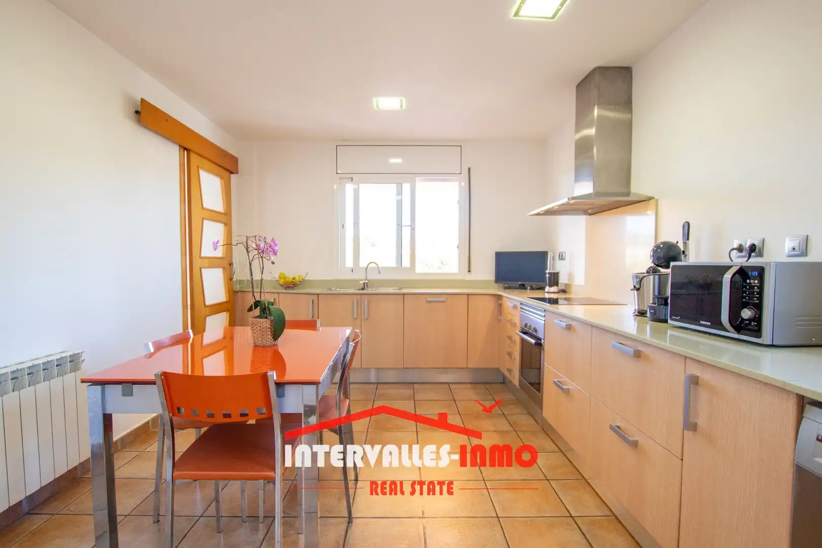 Cocina de Casa o chalet en venta en Caldes de Montbui con Aire acondicionado, Calefacción y Jardín privado