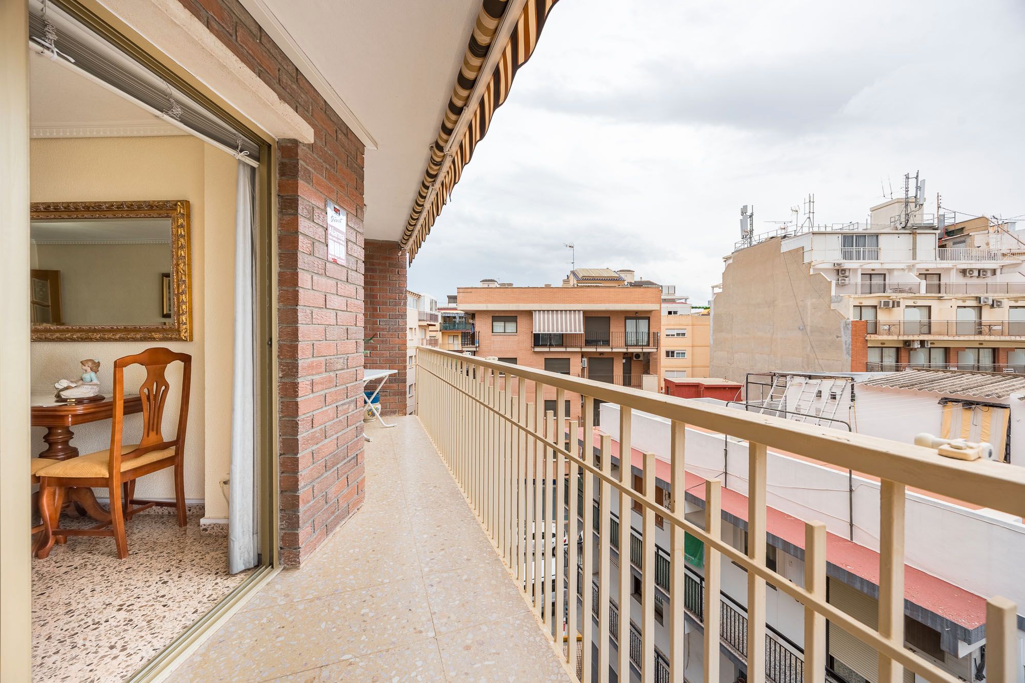Balcony of Flat for sale in Benidorm