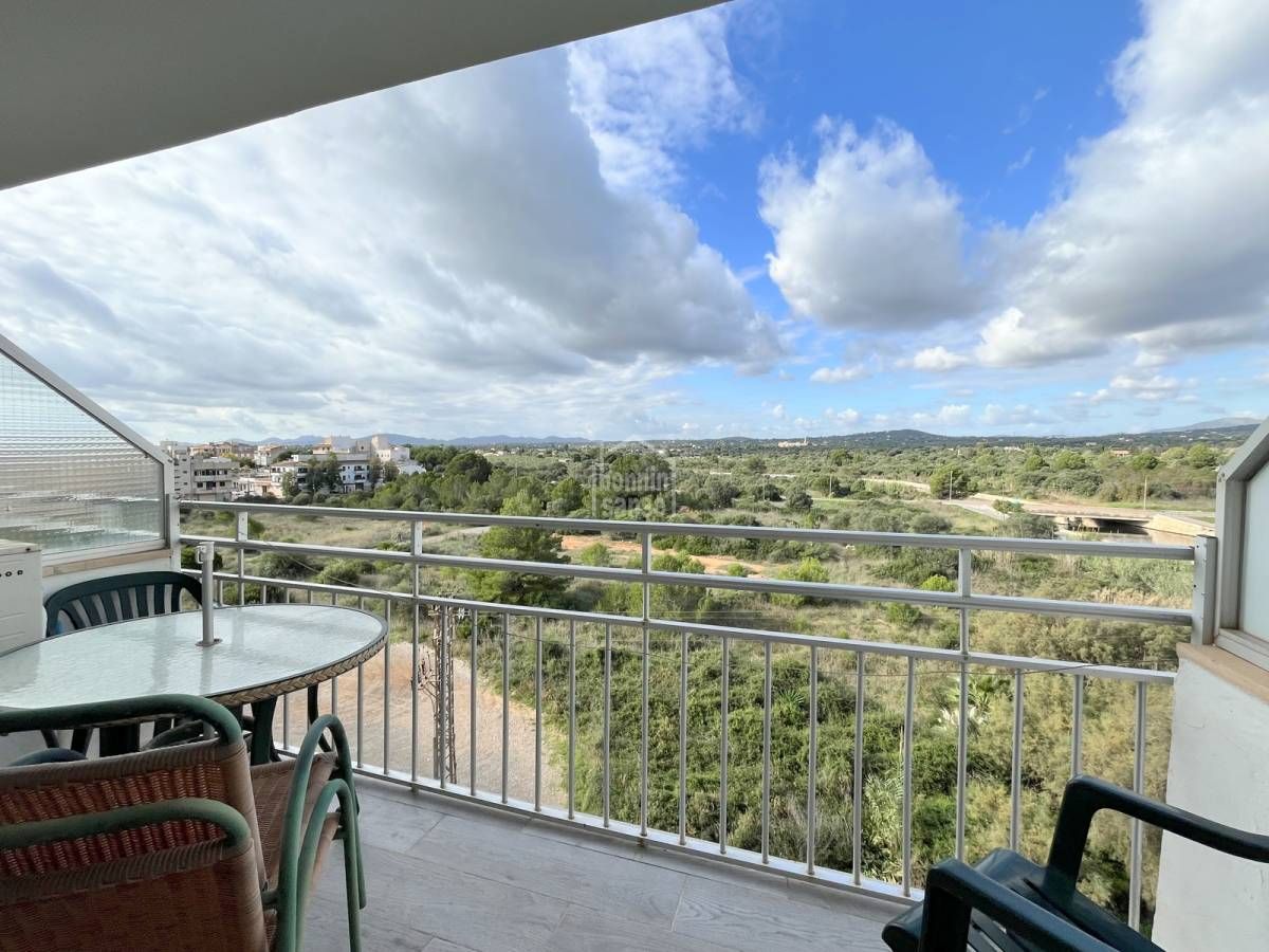 Vista exterior de Apartamento en venta en Sant Llorenç des Cardassar con Jardín privado, Terraza y Piscina