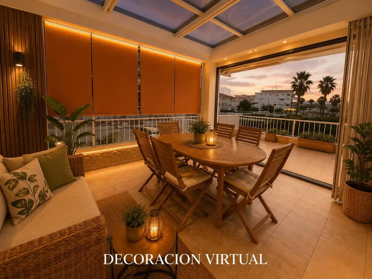 Terrassa de Casa adosada en venda en Oliva amb Aire condicionat, Calefacció i Jardí privat