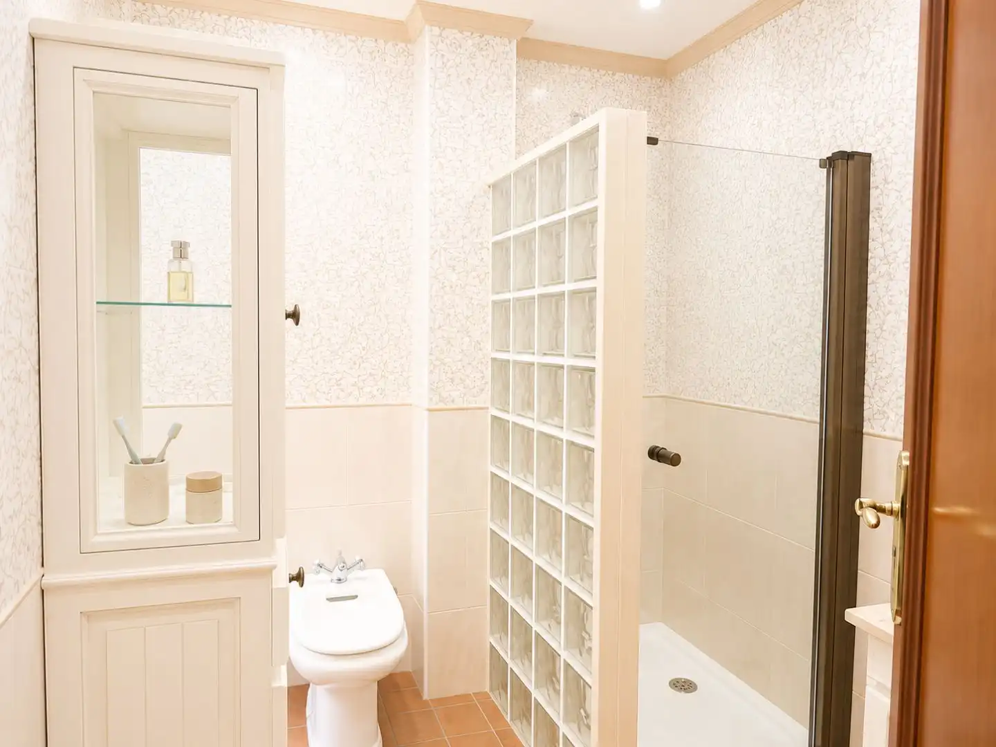 Baño de Piso de alquiler en Málaga Capital con Aire acondicionado, Terraza y Balcón