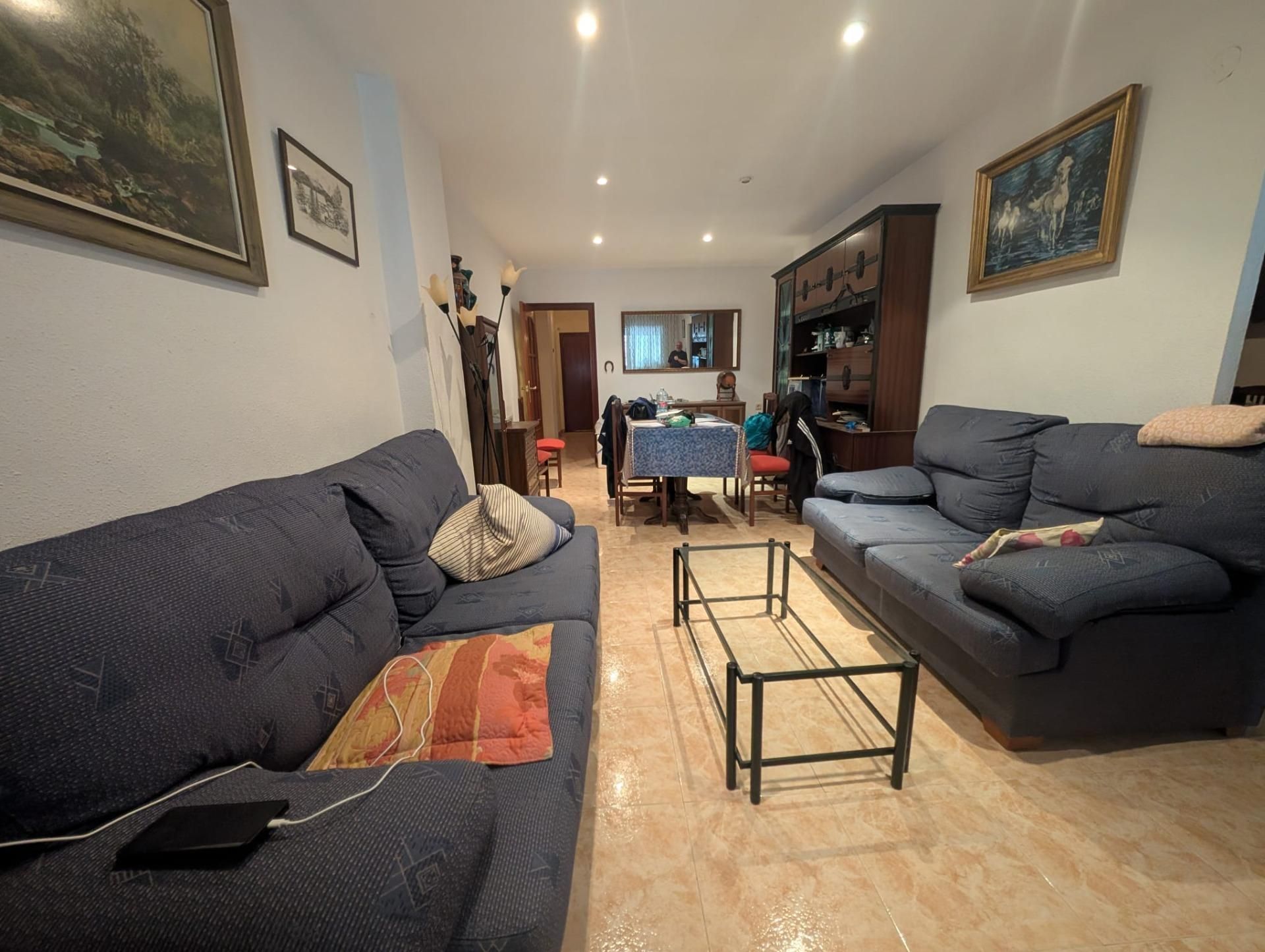 Sala d'estar de Pis en venda en Alicante / Alacant amb Aire condicionat, Traster i Balcó