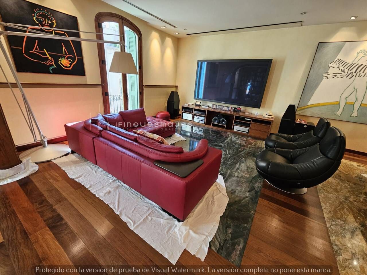 Sala d'estar de Dúplex en venda en  Barcelona Capital amb Aire condicionat, Calefacció i Terrassa