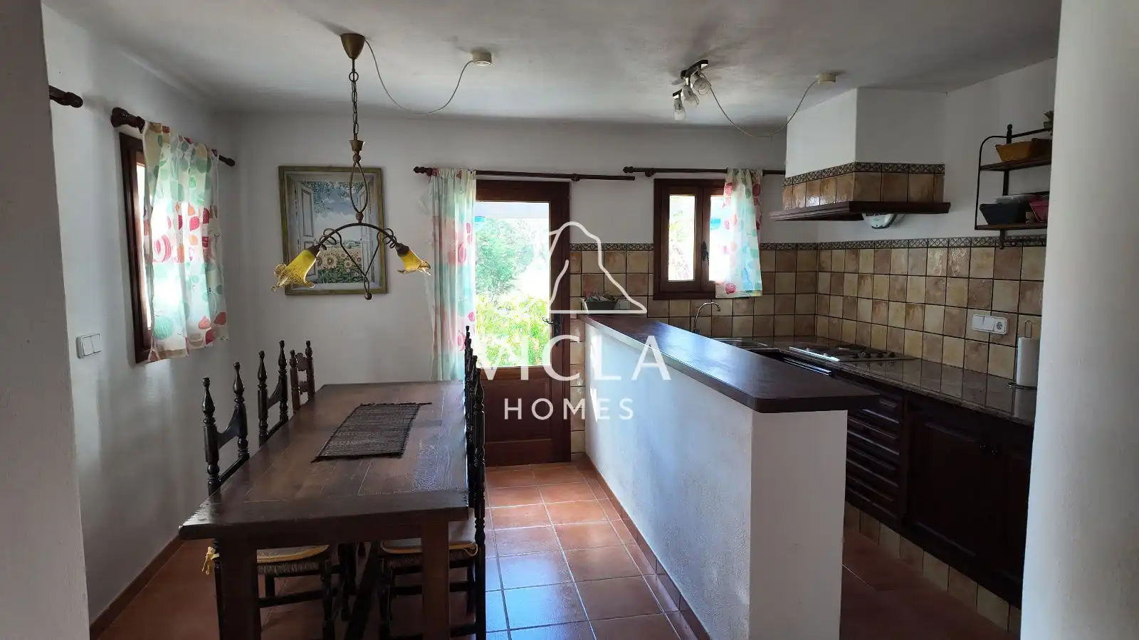 Cocina de Casa o chalet en venta en Sant Josep de sa Talaia con Aire acondicionado, Calefacción y Terraza