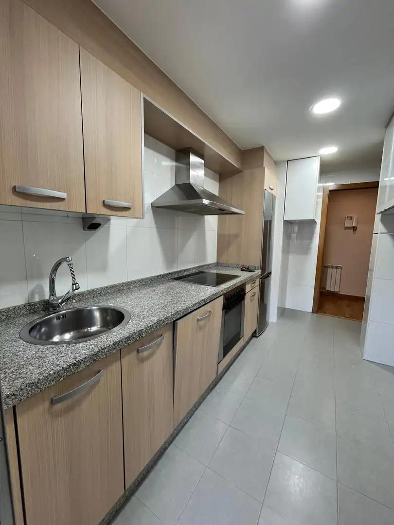 Kitchen of Flat for rent in Cambre   with Heating and Storage room