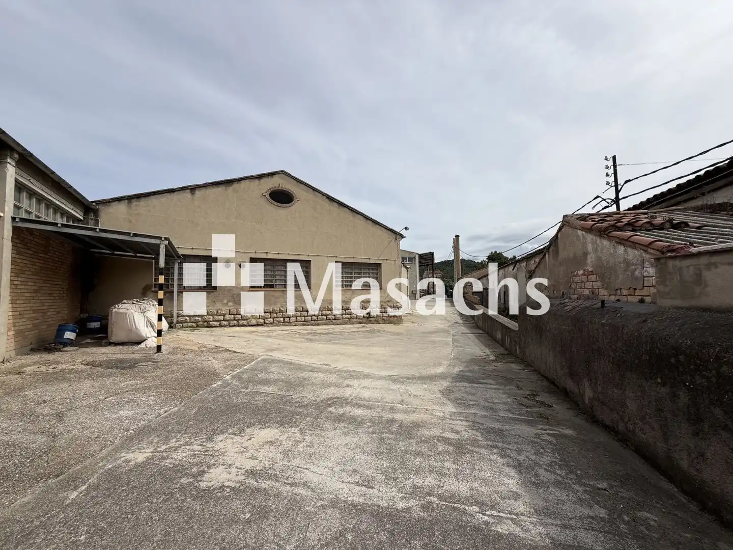 Exterior view of Industrial buildings for sale in Avinyó