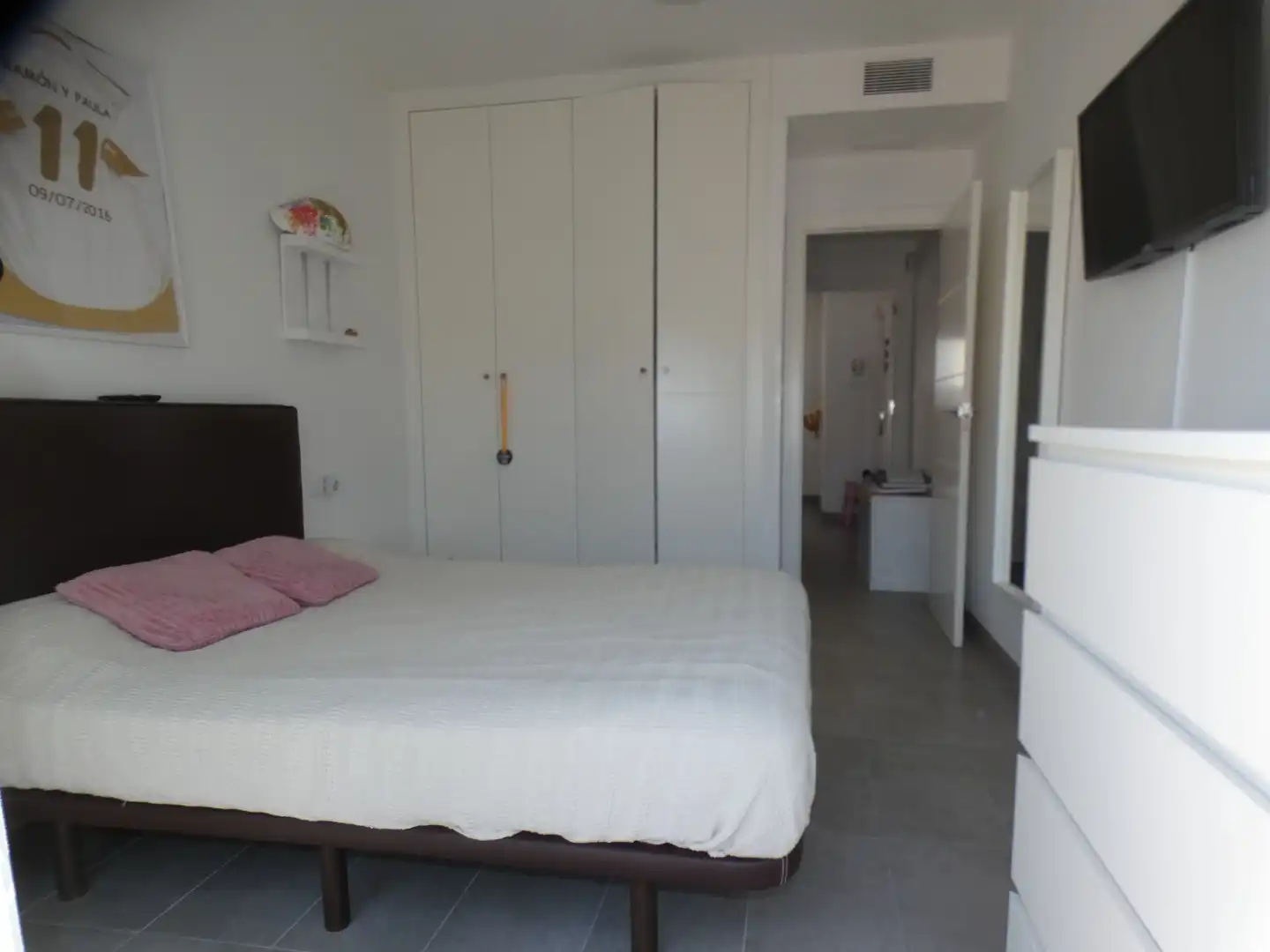 Habitación de Casa adosada en venta en San Pedro del Pinatar con Aire acondicionado, Calefacción y Jardín privado