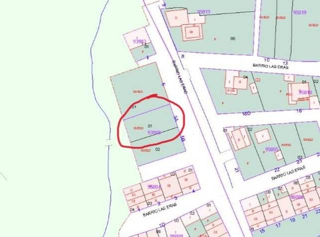 Terreno residencial en Venta en Barrio Barrio Eras, 5-A en El Royo