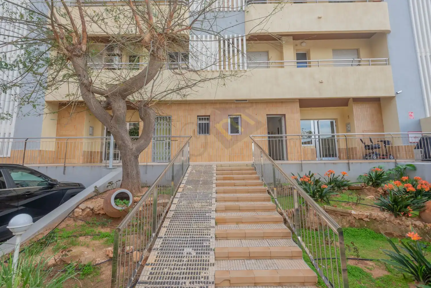 Vista exterior de Apartamento en venta en Calpe / Calp con Aire acondicionado, Calefacción y Terraza