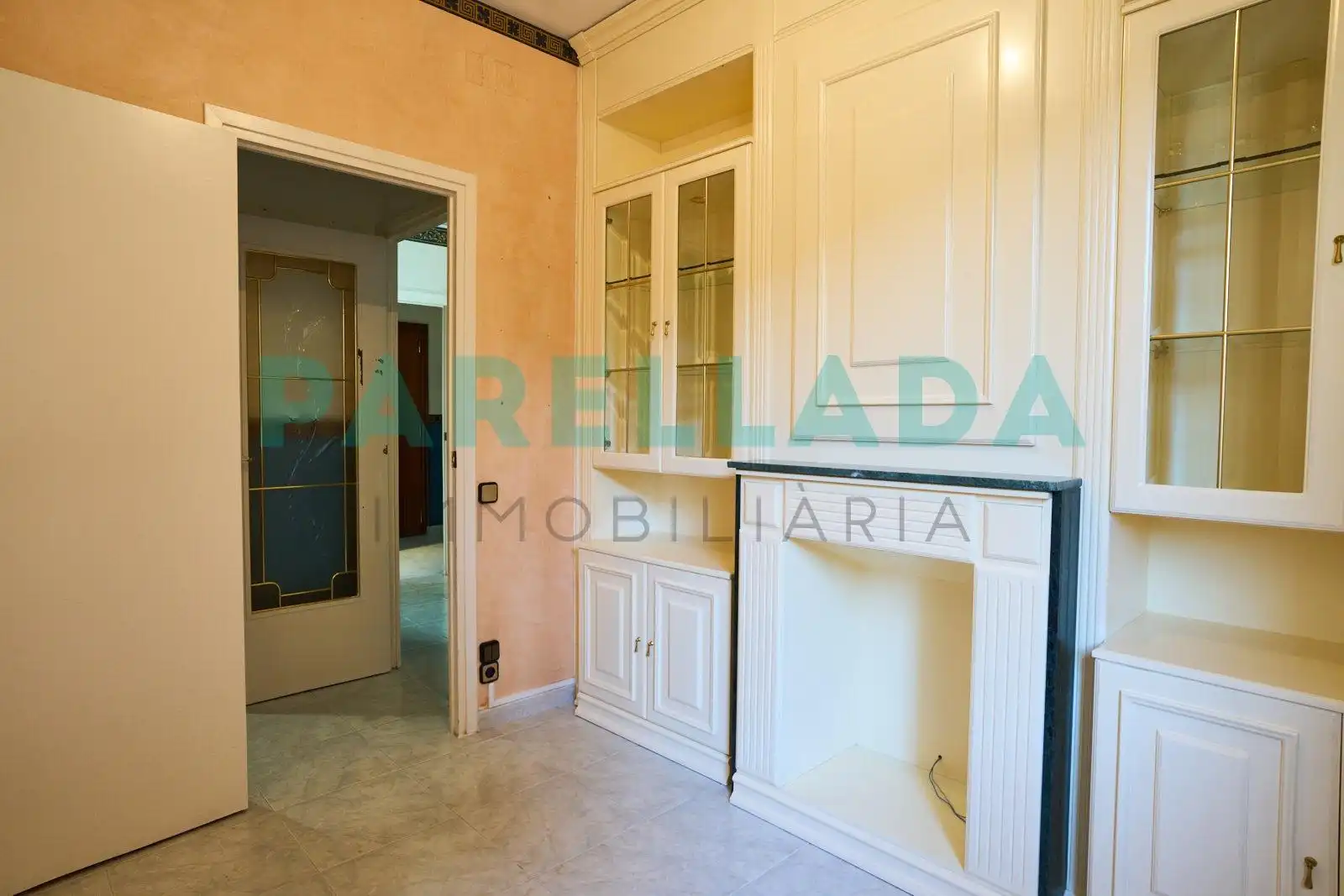 Bedroom of Flat for sale in Badalona  with Air Conditioner and Balcony