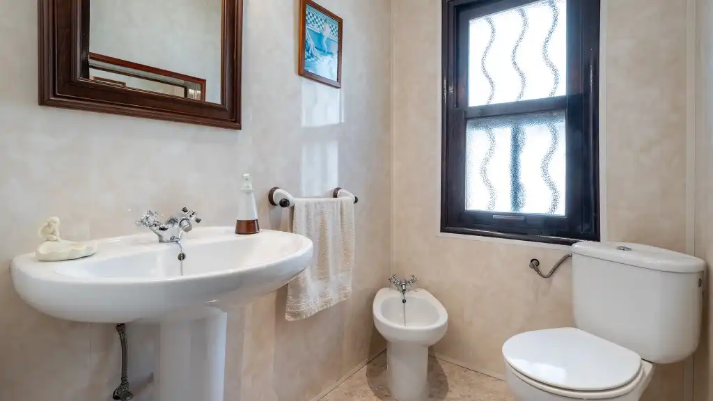 Bathroom of Houses for sale in  Palma de Mallorca  with Air Conditioner, Private garden and Terrace