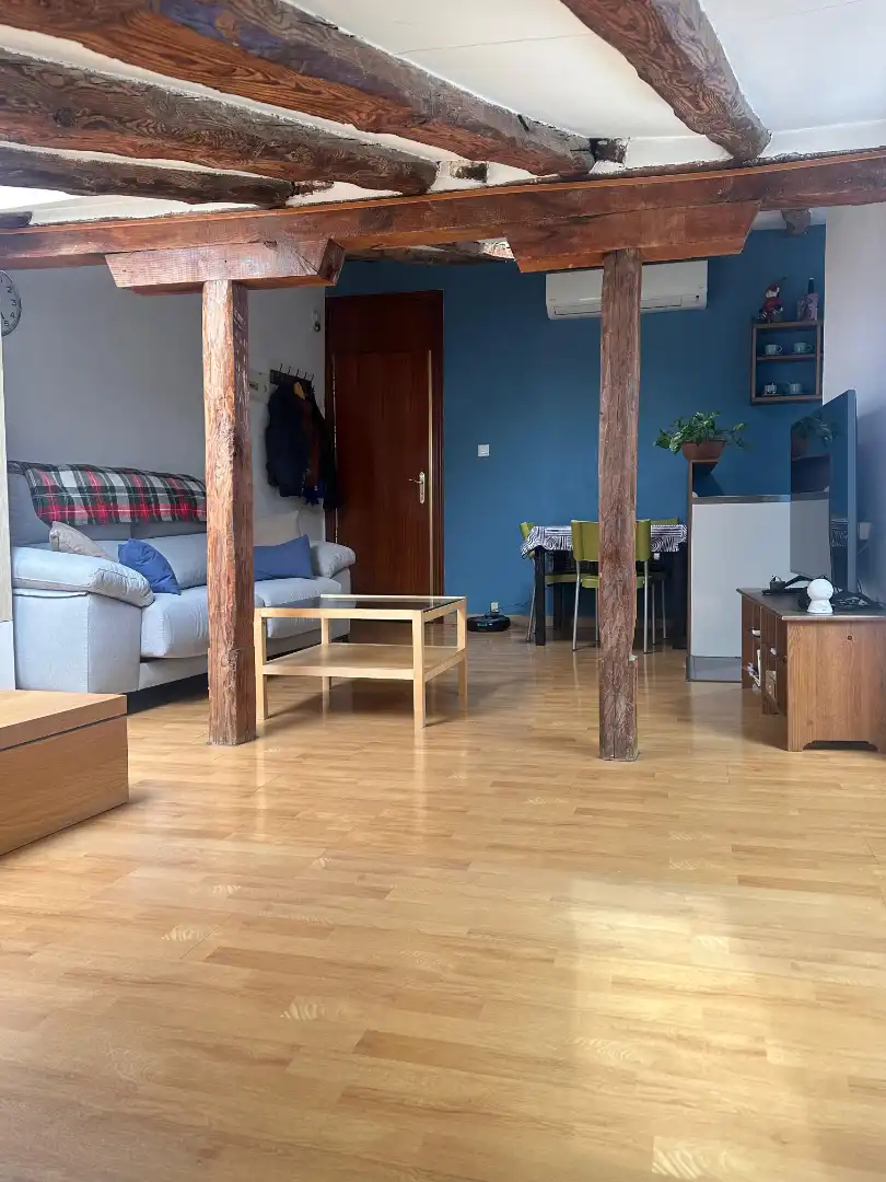Sala de estar de Piso de alquiler en Madrid con Aire acondicionado, Calefacción y Amueblado