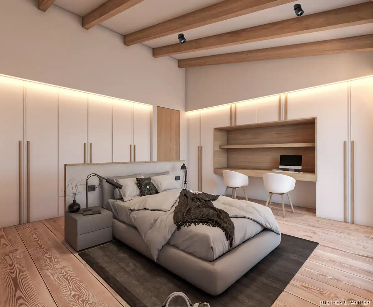 Dormitori de Casa o xalet en venda en Alaró amb Aire condicionat, Parquet i Terrassa