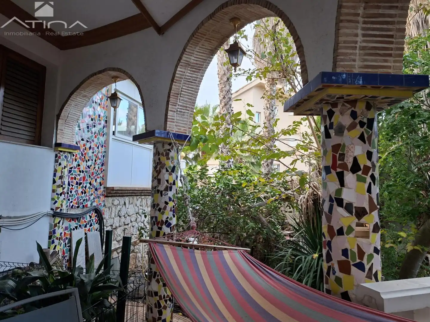 Terraza de Casa o chalet en venta en Gandia con Aire acondicionado, Jardín privado y Terraza