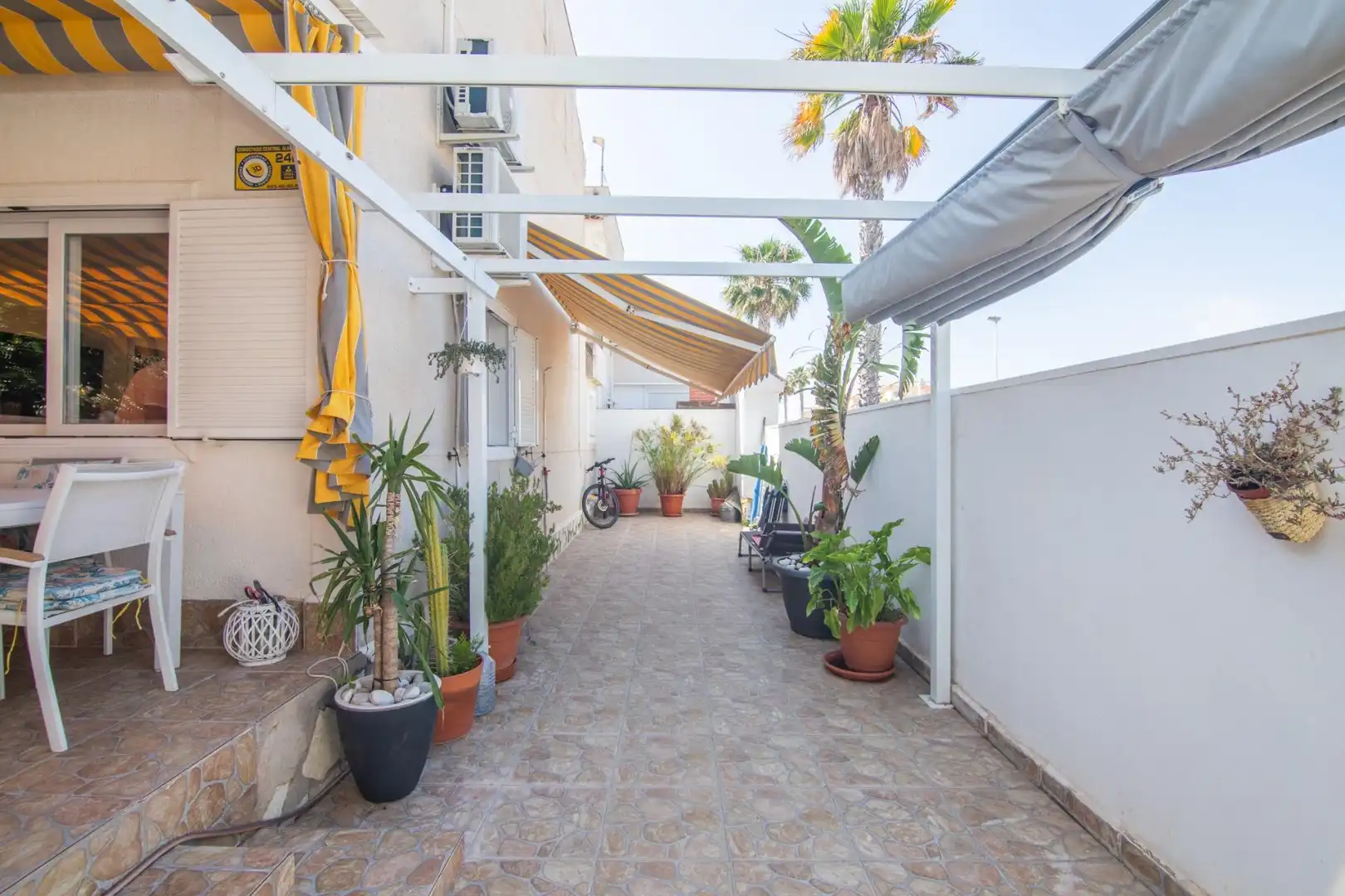 Terraza de Casa o chalet en venta en Santa Pola con Aire acondicionado, Terraza y Piscina comunitaria