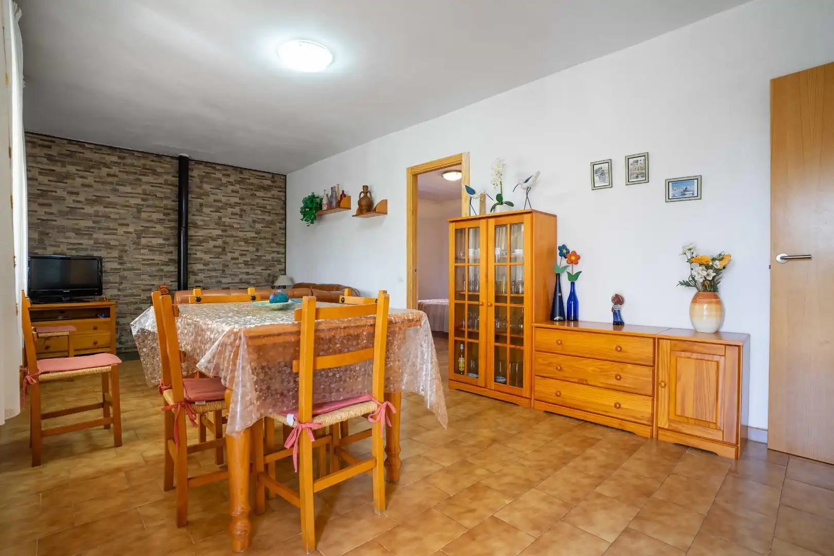 Dining room of Houses for sale in Alcalà de Xivert  with Private garden, Terrace and Swimming Pool