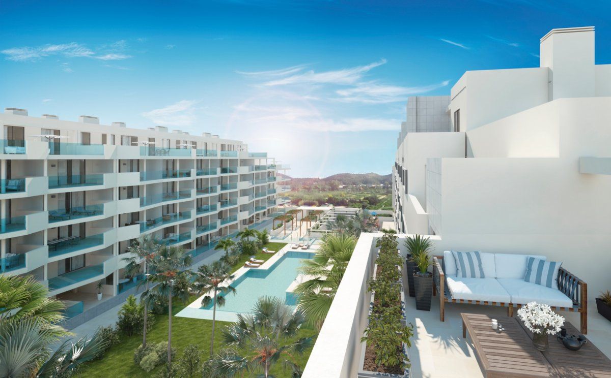 Exterior view of Planta baja for sale in Fuengirola  with Air Conditioner, Private garden and Terrace
