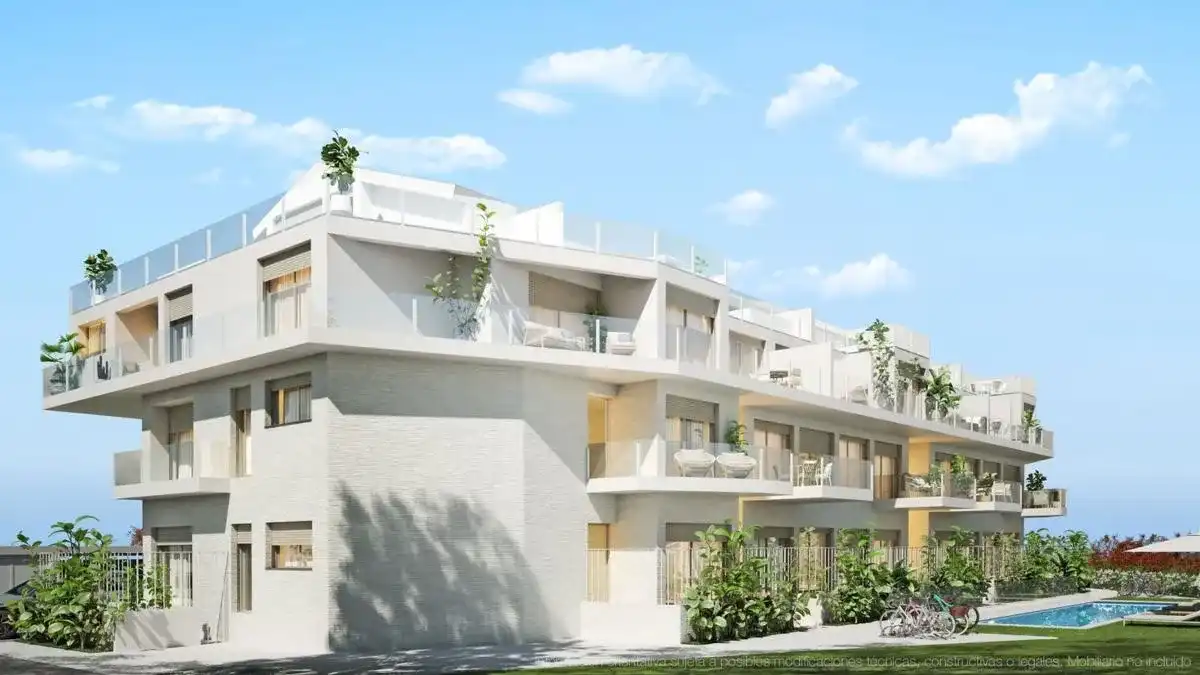 Außenansicht von Maisonette zum Verkauf in Jávea / Xàbia mit Klimaanlage, Privatgarten und Schwimmbad